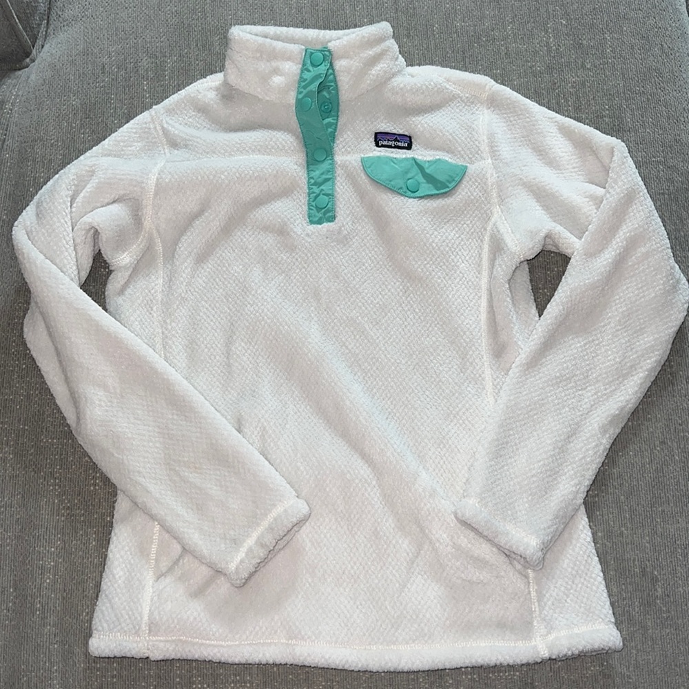 Patagonia Girls' Re-Tool Snap-T® Pullover - Used Sz 14
